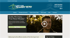 Desktop Screenshot of melodytent.org